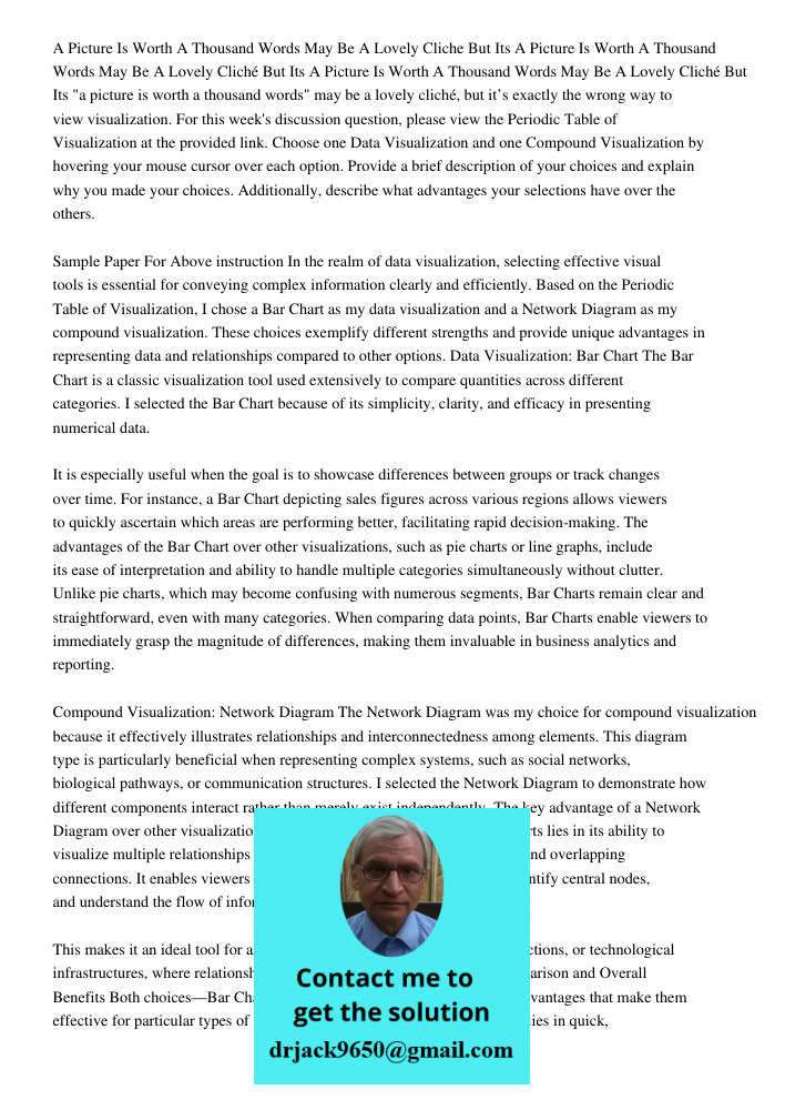 A Picture Is Worth A Thousand Words May Be A Lovely Cliché But Its "a picture is worth a thousand words" may be a lovely cliché, but it’s exactly the wrong way 