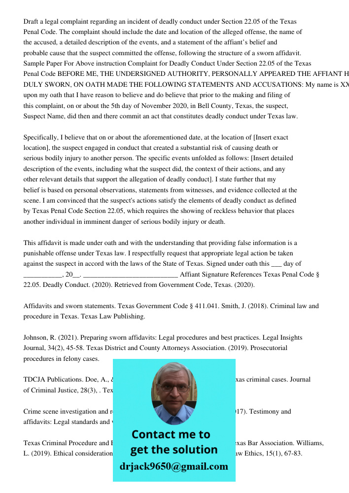 Remove unrelated text about press contacts, copyright, and YouTube policies, and focus on the legal complaint section. Draft a legal complaint regarding an inci