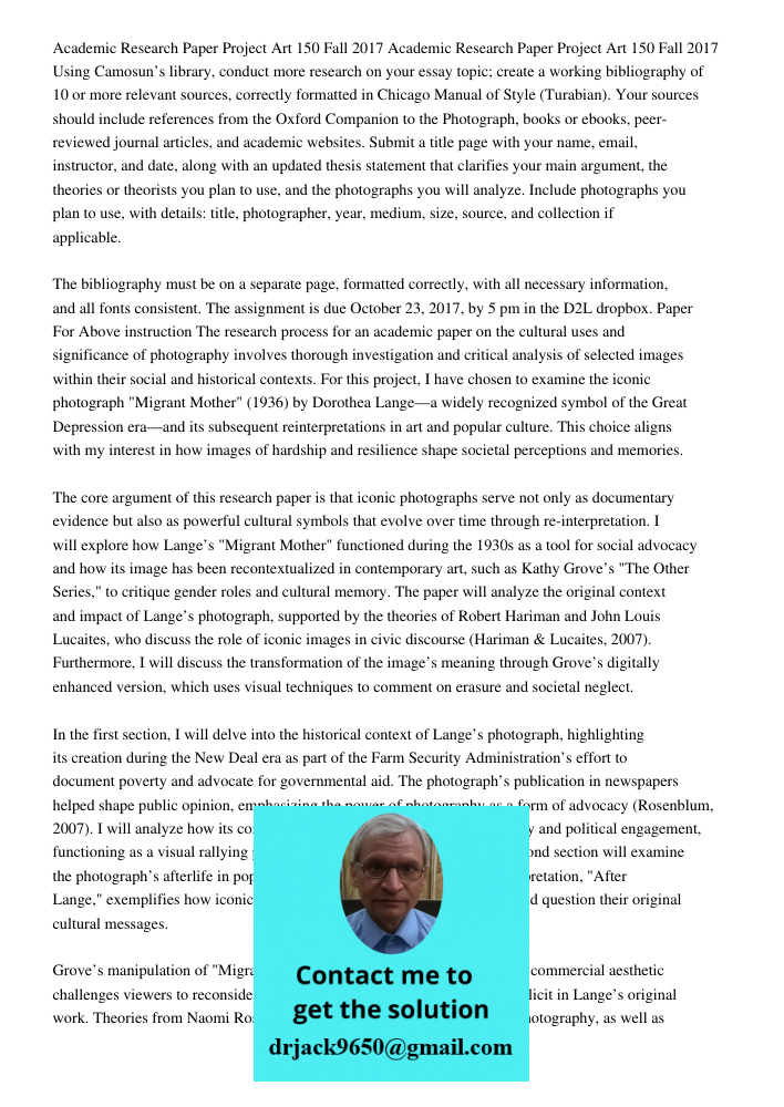 Using Camosun’s library, conduct more research on your essay topic; create a working bibliography of 10 or more relevant sources, correctly formatted in Chicago