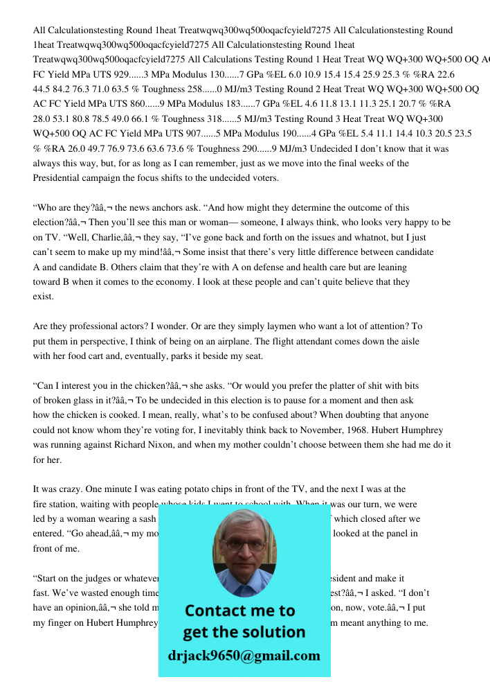 All Calculationstesting Round 1heat Treatwqwq300wq500oqacfcyield7275 All Calculations Testing Round 1 Heat Treat WQ WQ+300 WQ+500 OQ AC FC Yield MPa UTS 929....