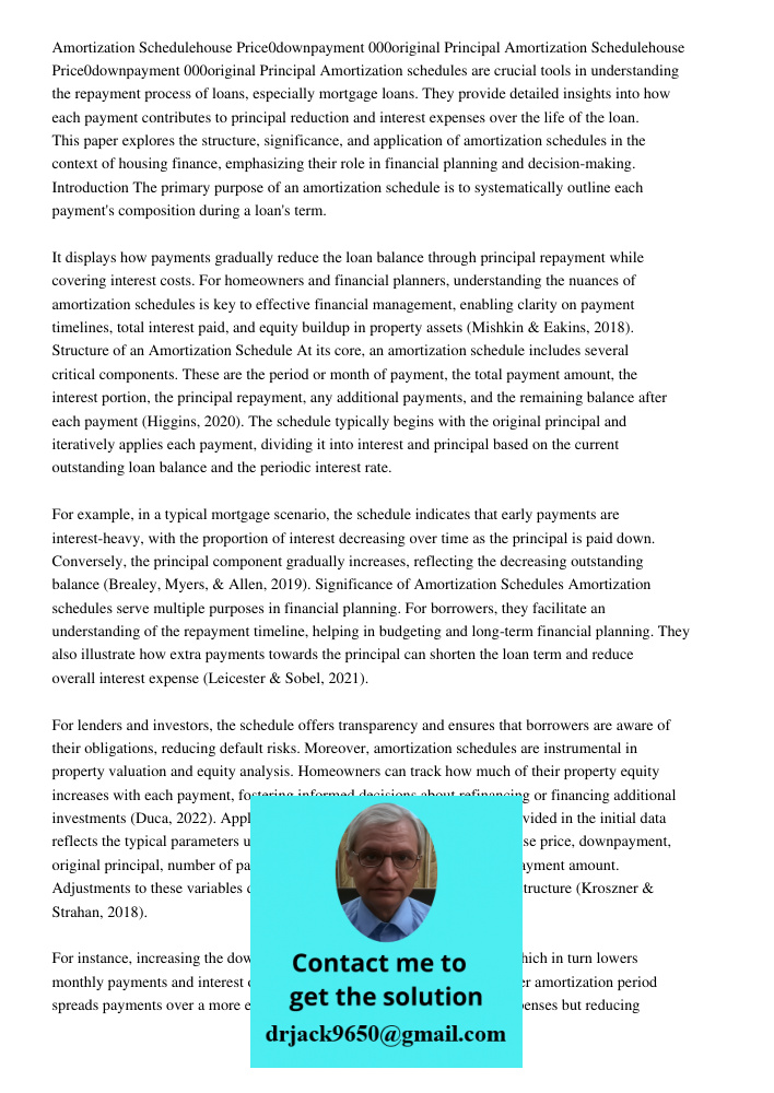 Amortization schedules are crucial tools in understanding the repayment process of loans, especially mortgage loans. They provide detailed insights into how eac