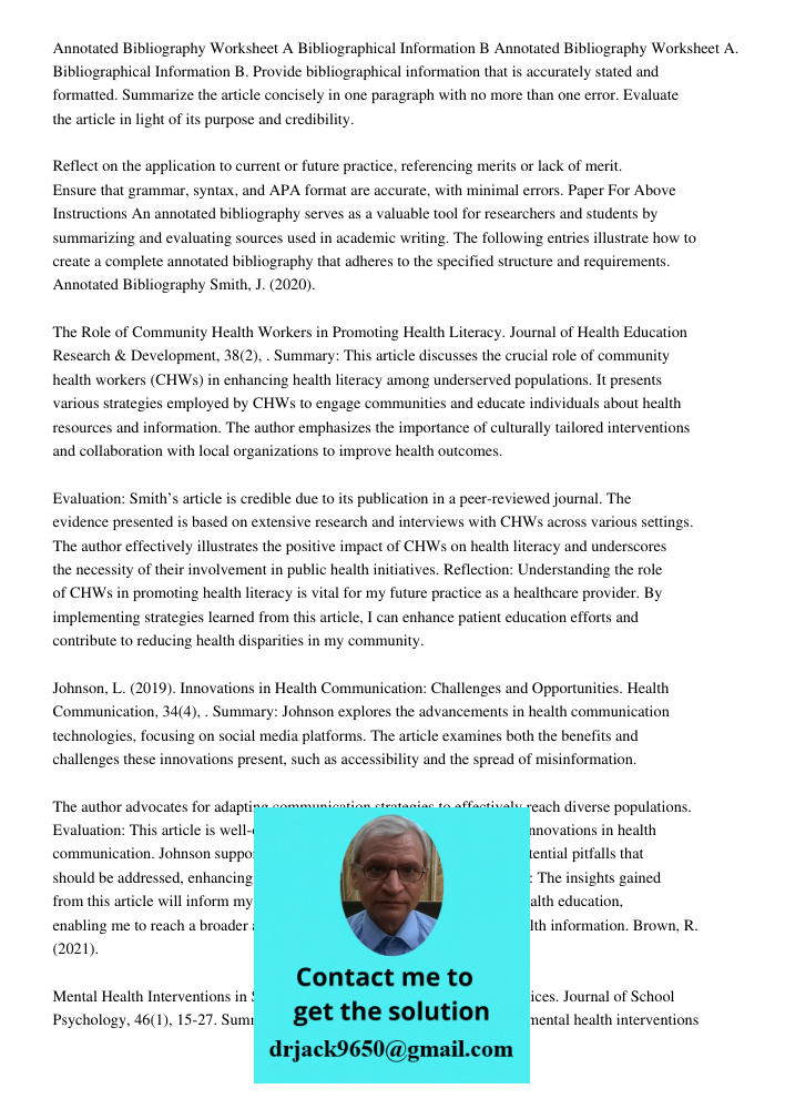 Provide bibliographical information that is accurately stated and formatted. Summarize the article concisely in one paragraph with no more than one error. Evalu