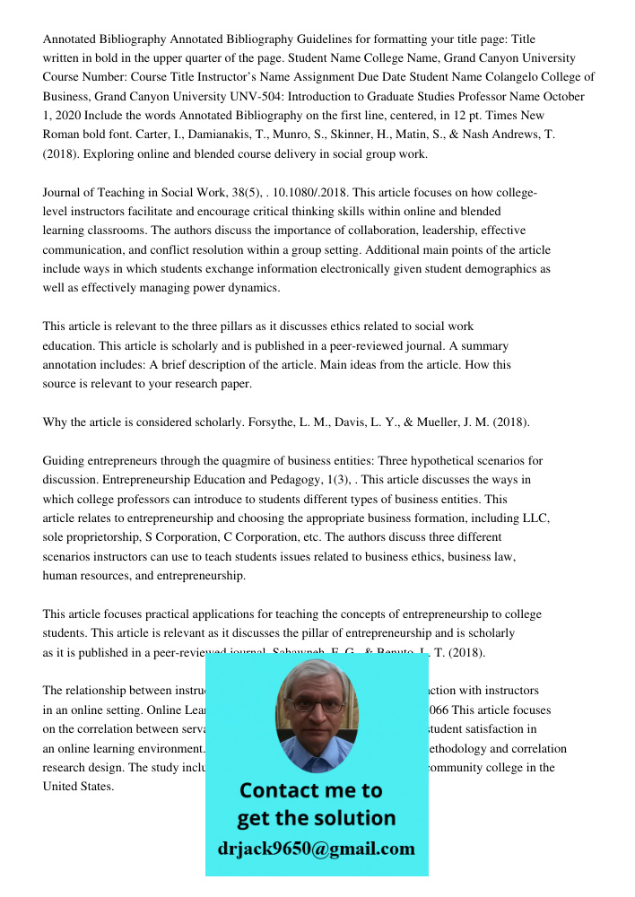 Guidelines for formatting your title page: Title written in bold in the upper quarter of the page. Student Name College Name, Grand Canyon University Course Num