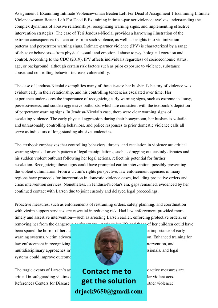 Examining intimate-partner violence involves understanding the complex dynamics of abusive relationships, recognizing warning signs, and implementing effective 