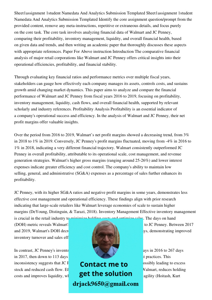 Identify the core assignment question/prompt from the provided content, remove any meta-instructions, repetitive or extraneous details, and focus purely on the 