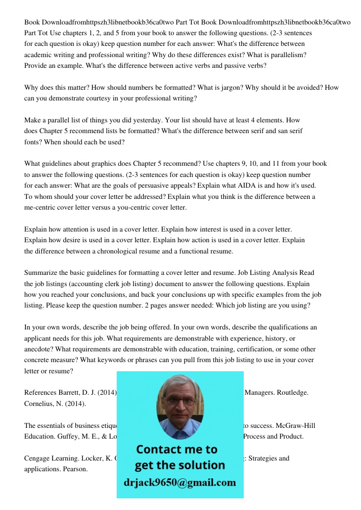 Use chapters 1, 2, and 5 from your book to answer the following questions. (2-3 sentences for each question is okay) keep question number for each answer: What'