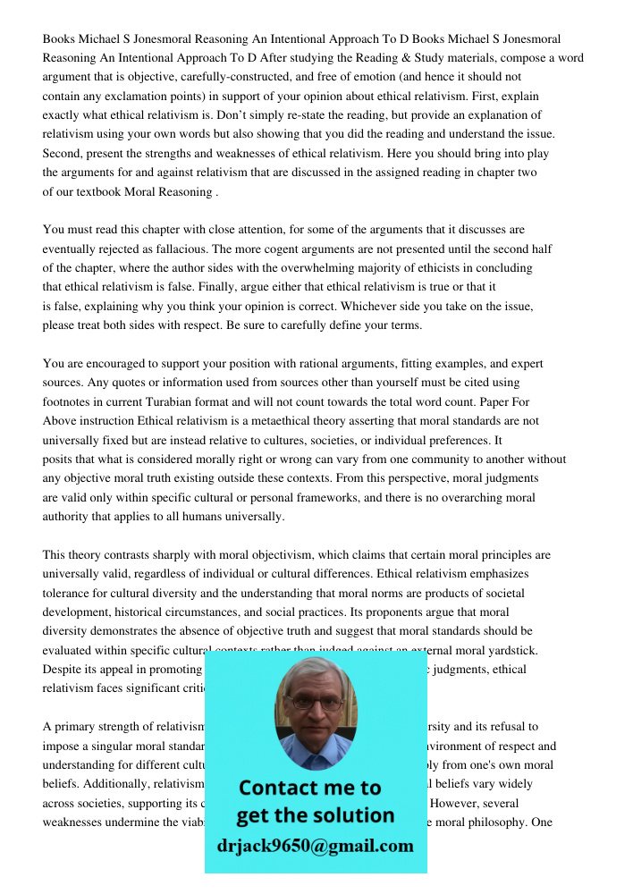 After studying the Reading & Study materials, compose a word argument that is objective, carefully-constructed, and free of emotion (and hence it should not con