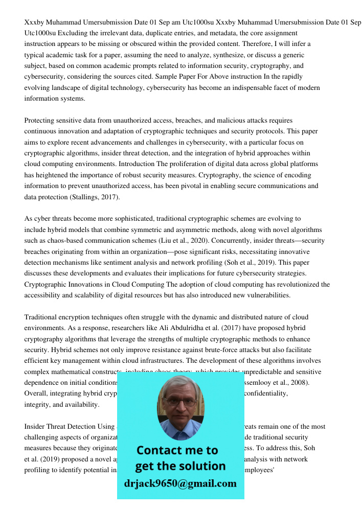 Excluding the irrelevant data, duplicate entries, and metadata, the core assignment instruction appears to be missing or obscured within the provided content. T
