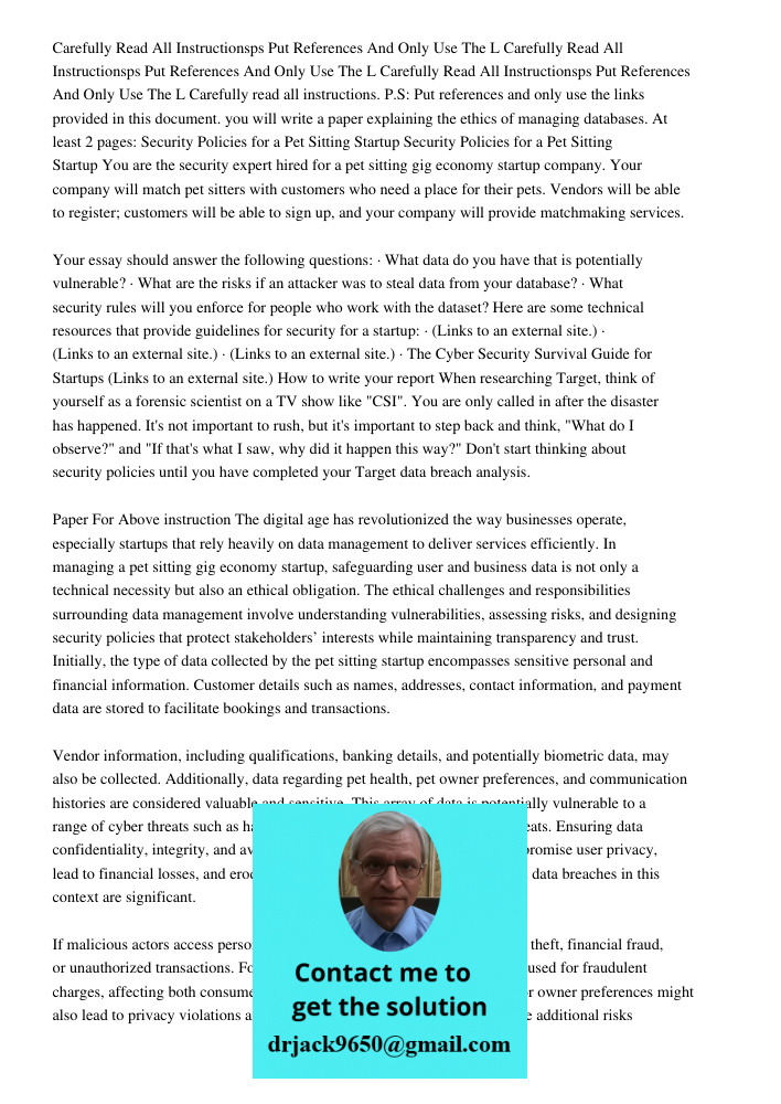 Carefully Read All Instructionsps Put References And Only Use The L Carefully read all instructions. P.S: Put references and only use the links provided in this