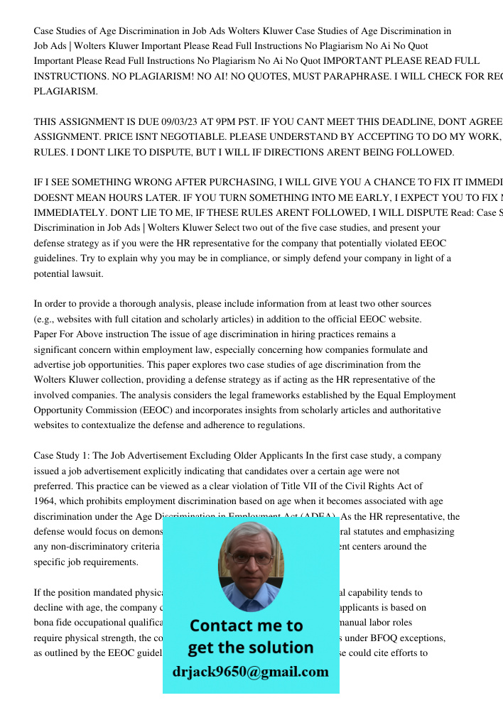 Important Please Read Full Instructions No Plagiarism No Ai No Quot Important Please Read Full Instructions No Plagiarism No Ai No Quot IMPORTANT PLEASE READ FU