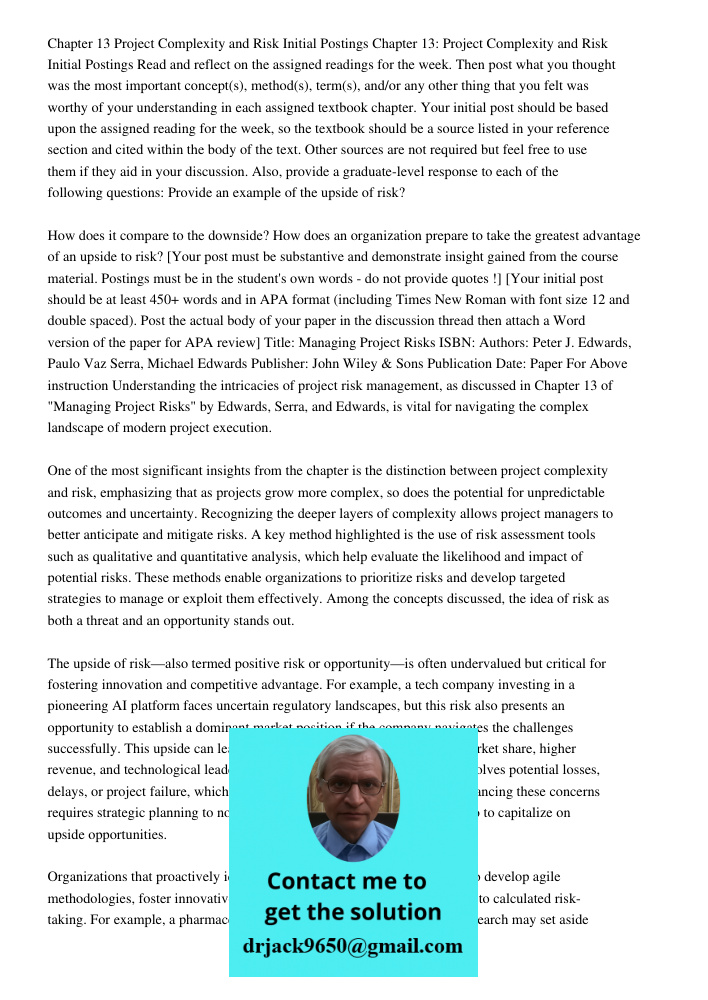 Read and reflect on the assigned readings for the week. Then post what you thought was the most important concept(s), method(s), term(s), and/or any other thing