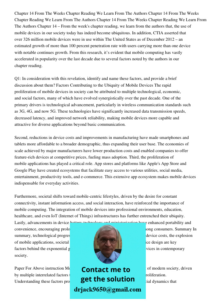Chapter 14 From The Weeks Chapter Reading We Learn From The Authors Chapter 14 – From the week's chapter reading, we learn from the authors that, the use of mob