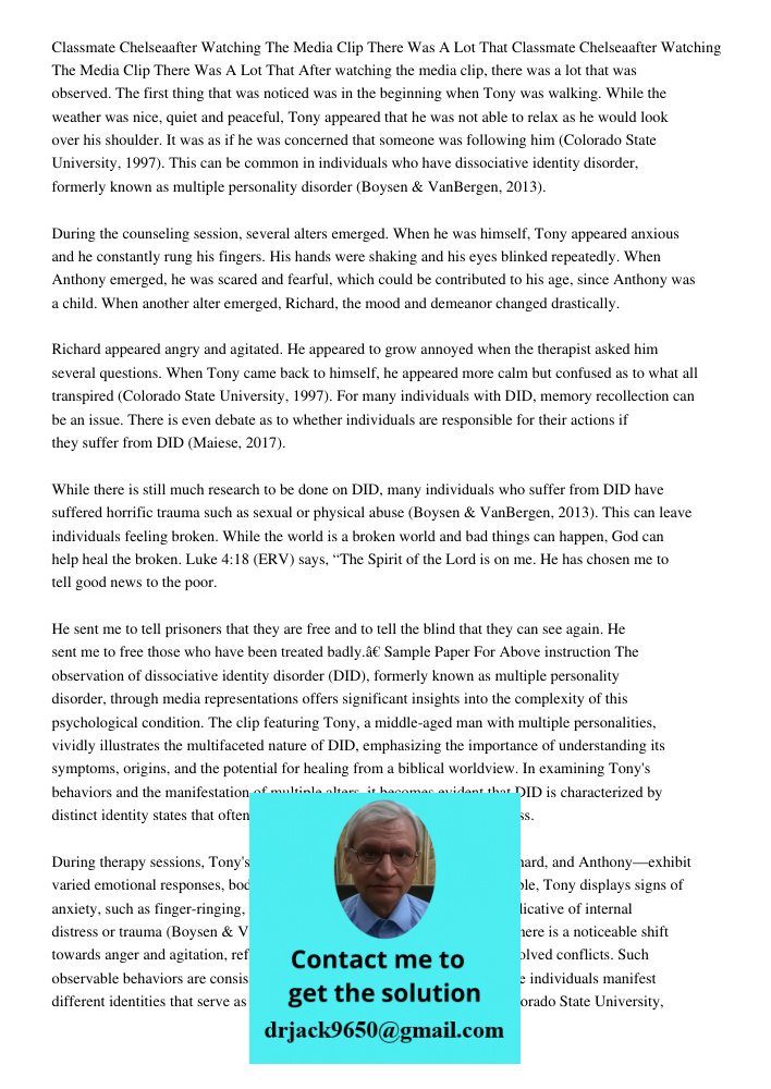 After watching the media clip, there was a lot that was observed. The first thing that was noticed was in the beginning when Tony was walking. While the weather