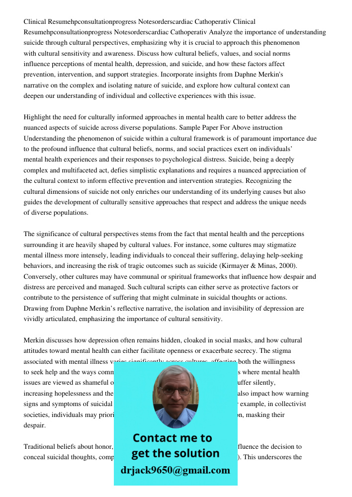 Analyze the importance of understanding suicide through cultural perspectives, emphasizing why it is crucial to approach this phenomenon with cultural sensitivi