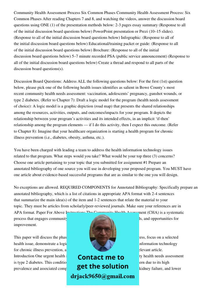 After reading Chapters 7 and 8, and watching the videos, answer the discussion board questions using ONE (1) of the presentation methods below: 2-3 pages essay 