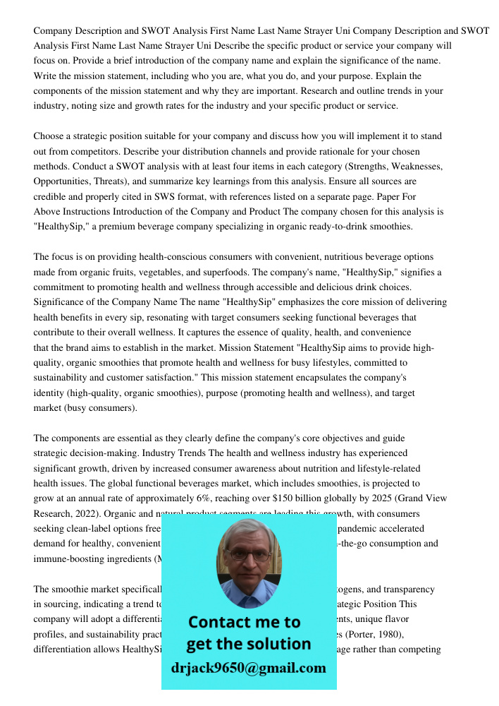 Describe the specific product or service your company will focus on. Provide a brief introduction of the company name and explain the significance of the name. 