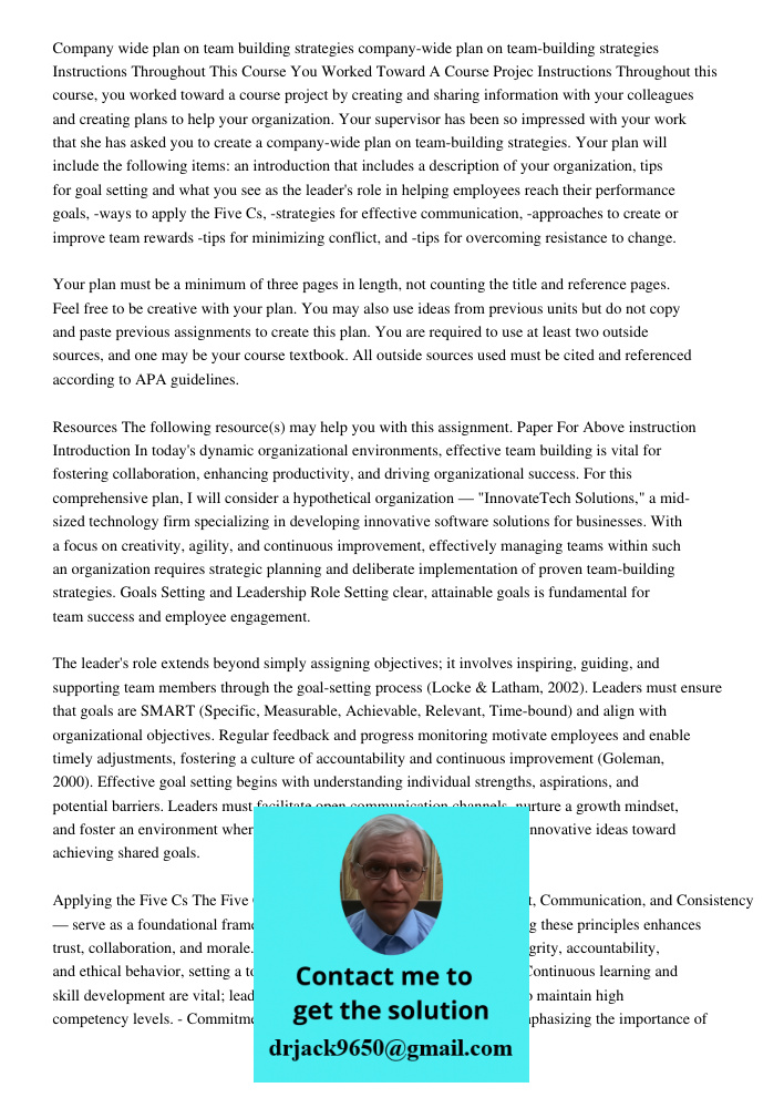 Instructions Throughout This Course You Worked Toward A Course Projec Instructions Throughout this course, you worked toward a course project by creating and sh