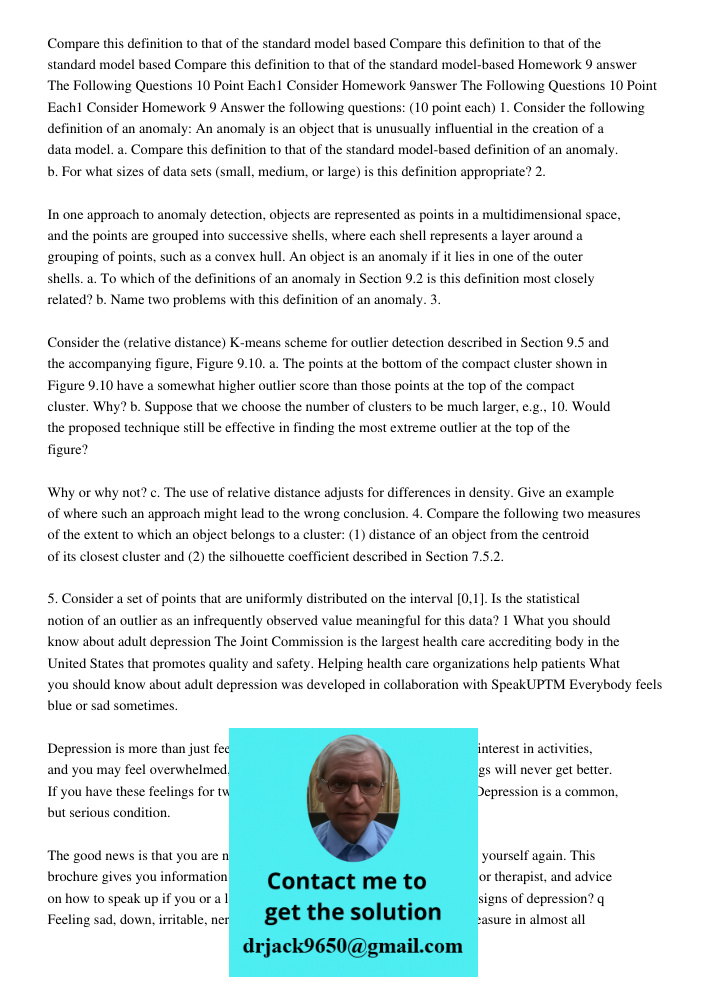 Compare this definition to that of the standard model based Homework 9 answer The Following Questions 10 Point Each1 Consider Homework 9answer The Following Que