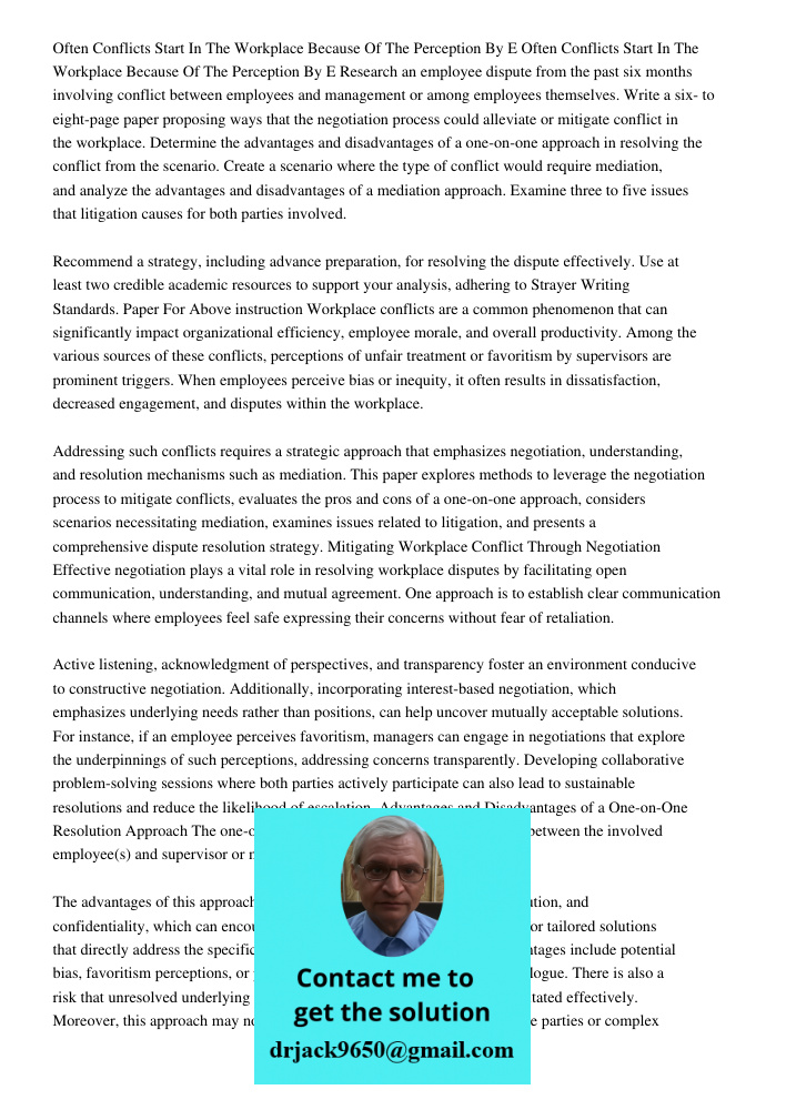 Research an employee dispute from the past six months involving conflict between employees and management or among employees themselves. Write a six- to eight-p