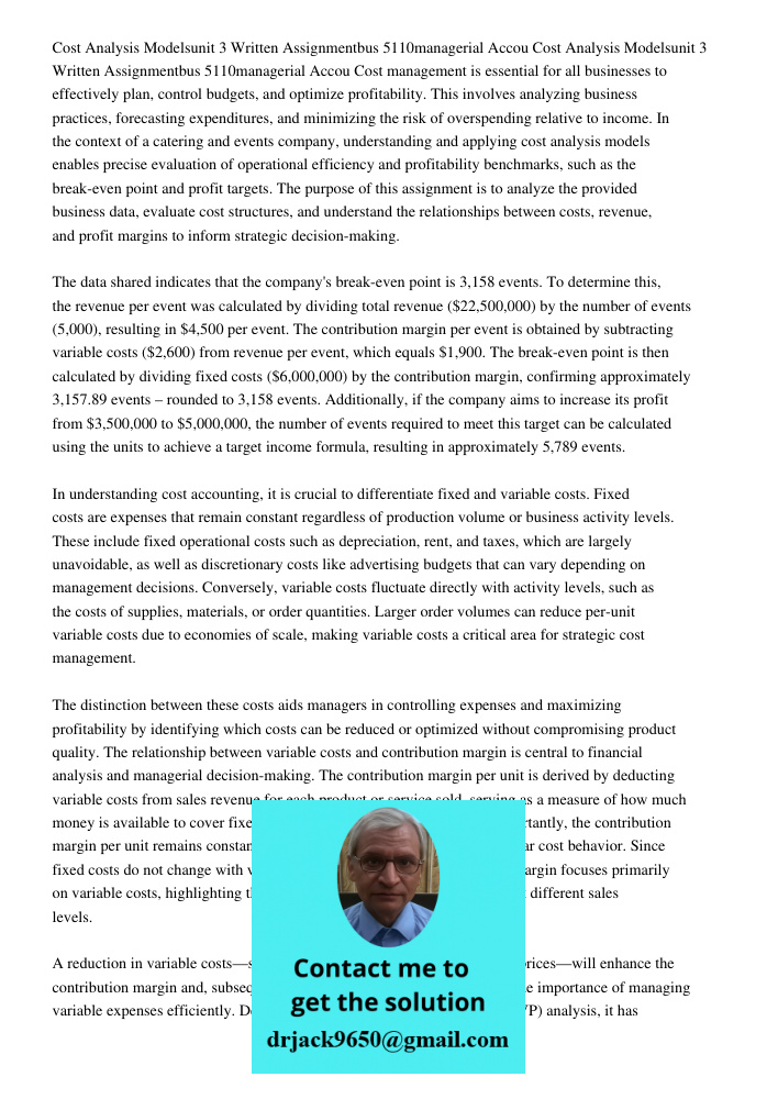 Cost management is essential for all businesses to effectively plan, control budgets, and optimize profitability. This involves analyzing business practices, fo