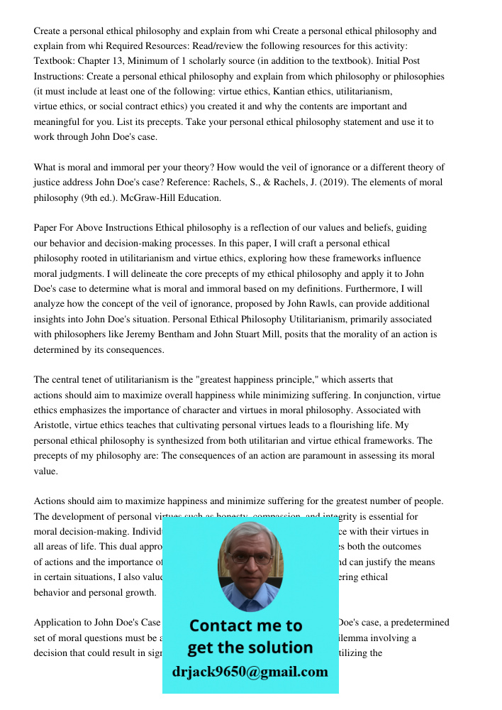 Required Resources: Read/review the following resources for this activity: Textbook: Chapter 13, Minimum of 1 scholarly source (in addition to the textbook). In