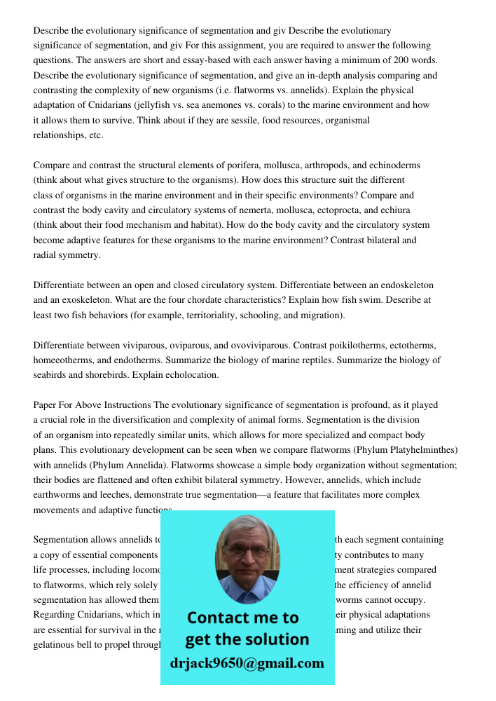For this assignment, you are required to answer the following questions. The answers are short and essay-based with each answer having a minimum of 200 words. D