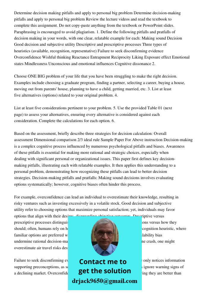 Review the lecture videos and read the textbook to complete this assignment. Do not copy-paste anything from the textbook or PowerPoint slides. Paraphrasing is 