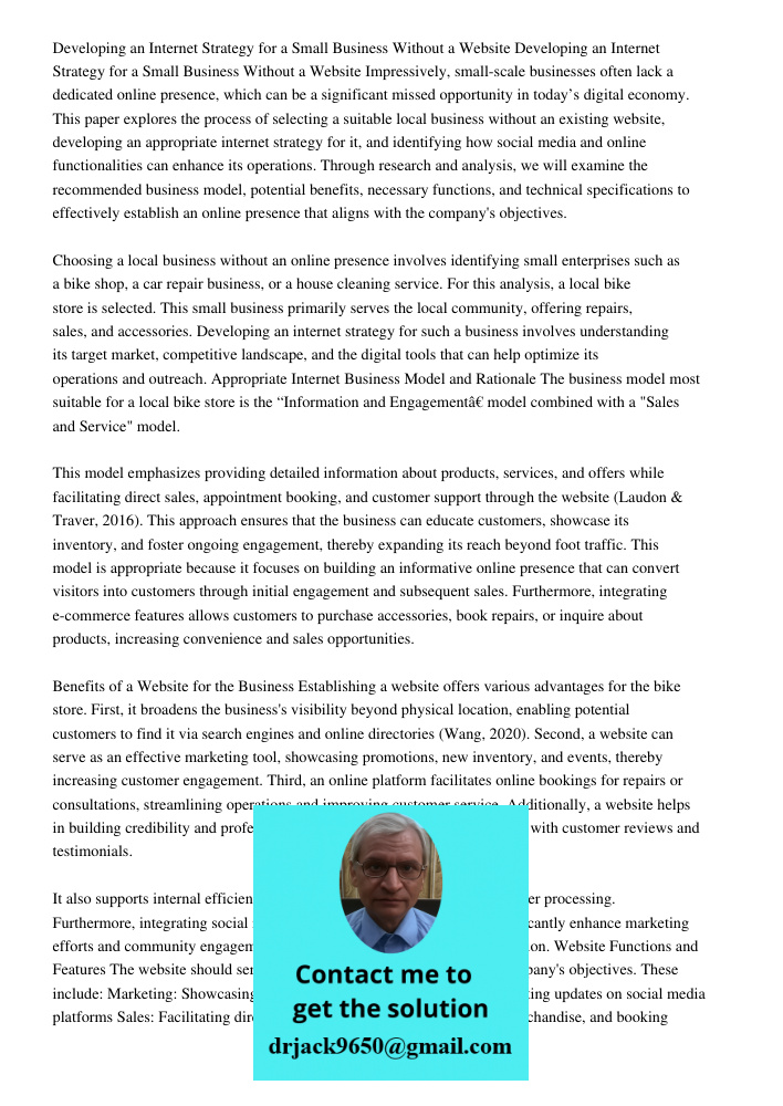Impressively, small-scale businesses often lack a dedicated online presence, which can be a significant missed opportunity in today’s digital economy. This pape