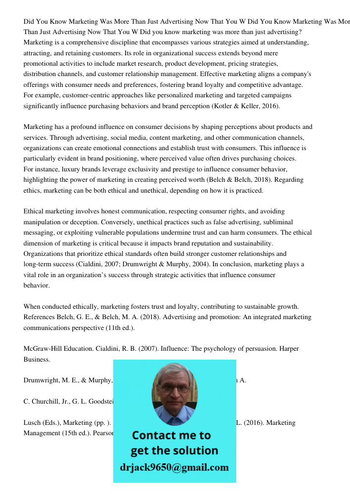 Did you know marketing was more than just advertising? Marketing is a comprehensive discipline that encompasses various strategies aimed at understanding, attra