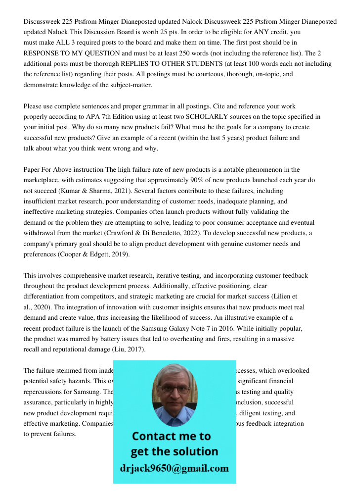 This Discussion Board is worth 25 pts. In order to be eligible for ANY credit, you must make ALL 3 required posts to the board and make them on time. The first 