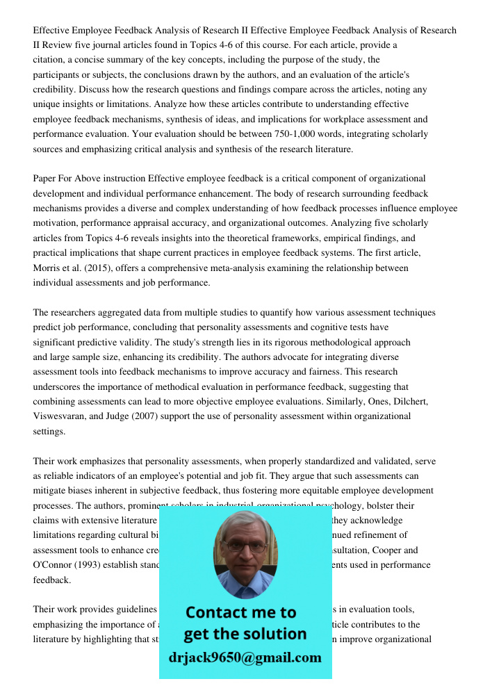 Review five journal articles found in Topics 4-6 of this course. For each article, provide a citation, a concise summary of the key concepts, including the purp