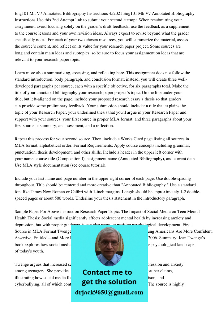 Use this 2nd Attempt link to submit your second attempt. When resubmitting your assignment, avoid focusing solely on the grader’s draft feedback; use the feedba