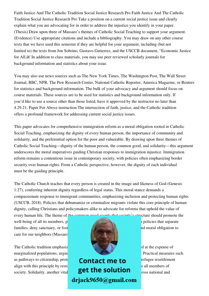 Take a position on a current social justice issue and clearly explain what you are advocating for in order to address the injustice you identify in your paper. 