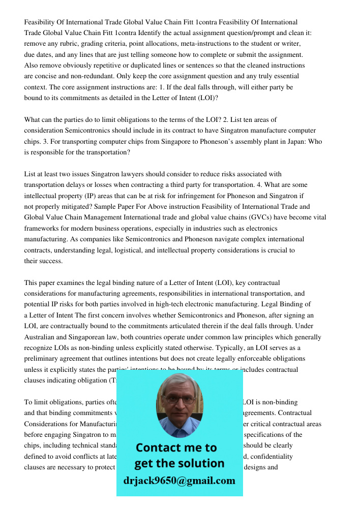 Identify the actual assignment question/prompt and clean it: remove any rubric, grading criteria, point allocations, meta-instructions to the student or writer,