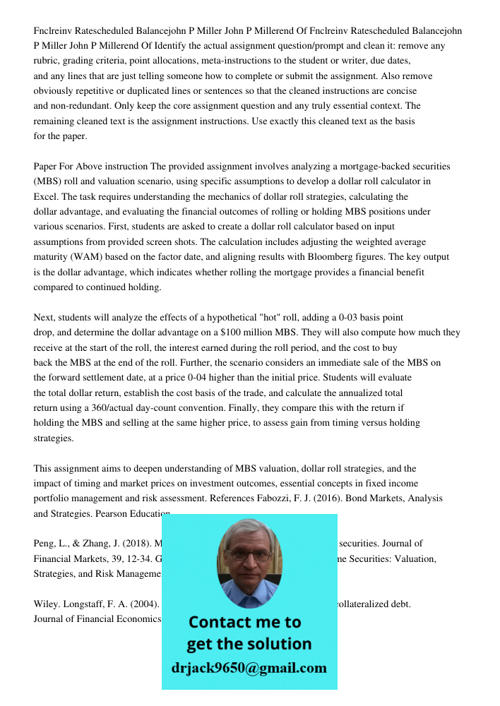 Identify the actual assignment question/prompt and clean it: remove any rubric, grading criteria, point allocations, meta-instructions to the student or writer,