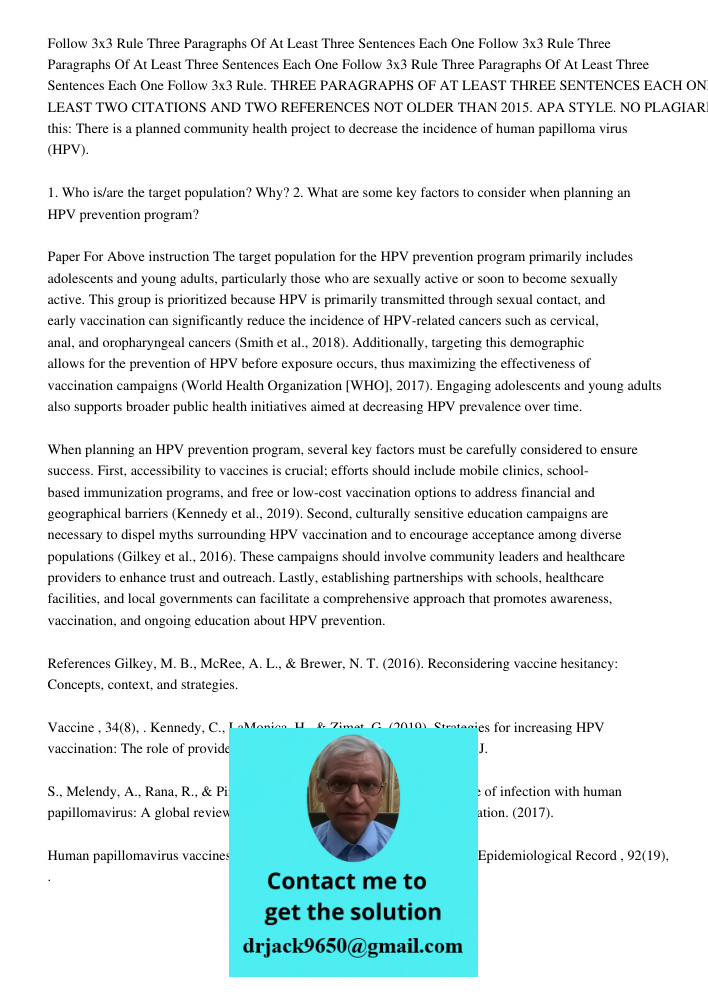 Follow 3x3 Rule Three Paragraphs Of At Least Three Sentences Each One Follow 3x3 Rule. THREE PARAGRAPHS OF AT LEAST THREE SENTENCES EACH ONE, WITH AT LEAST TWO 