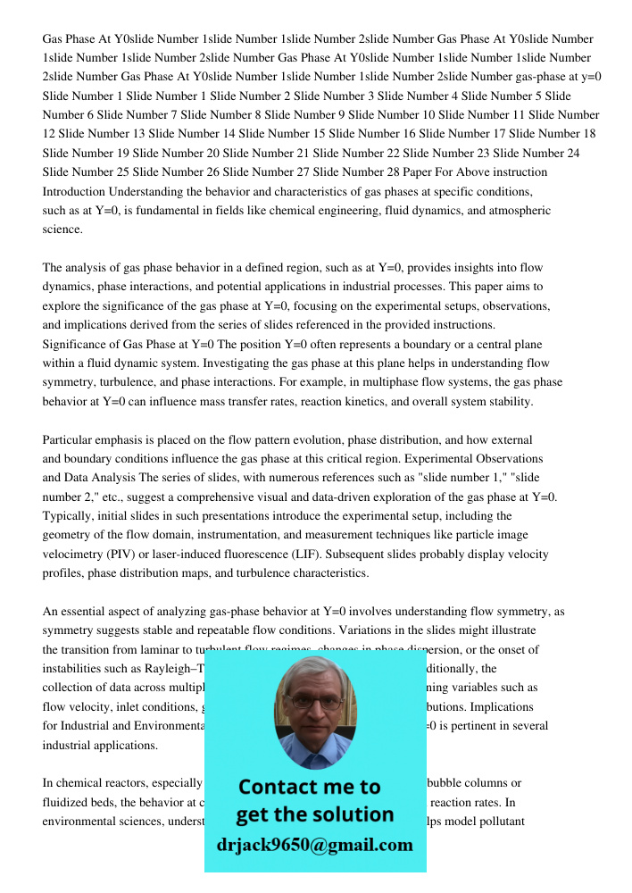 Gas Phase At Y0slide Number 1slide Number 1slide Number 2slide Number Gas Phase At Y0slide Number 1slide Number 1slide Number 2slide Number gas-phase at y=0 Sli