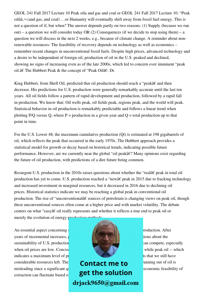 Humanity will eventually shift away from fossil fuel energy. This is not a question of if, but when? The answer depends partly on two reasons: (1) Supply (becau