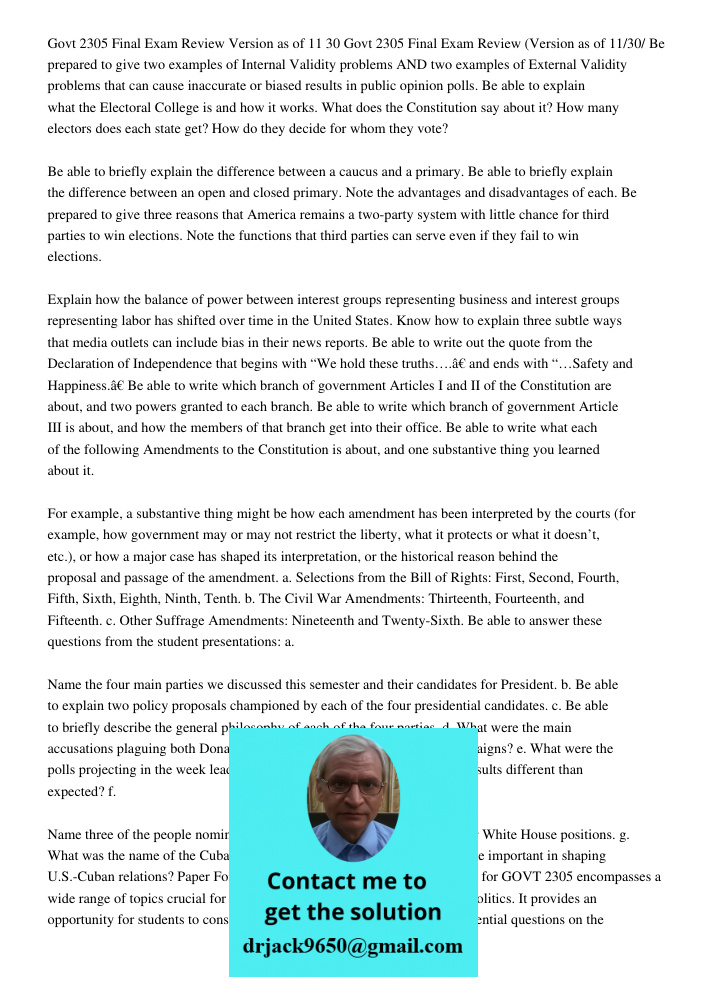 Be prepared to give two examples of Internal Validity problems AND two examples of External Validity problems that can cause inaccurate or biased results in pub