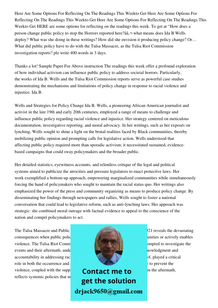 Here Are Some Options For Reflecting On The Readings This Weekto Get HERE are some options for reflecting on the readings this week. To get at “How does a perso