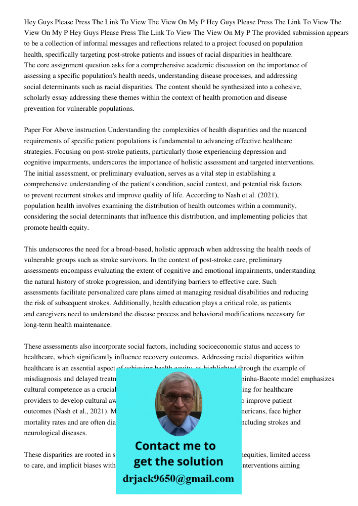 Hey Guys Please Press The Link To View The View On My P The provided submission appears to be a collection of informal messages and reflections related to a pro