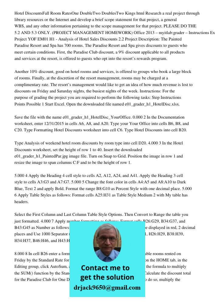 Research a real project through library resources or the Internet and develop a brief scope statement for that project, a general WBS, and any other information