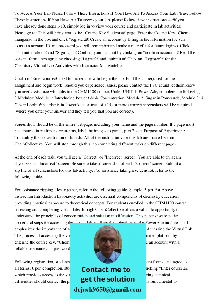 To access your lab, please follow these instructions -- *if you have already done steps 1-10, simply log in to view your course and participate in lab activitie