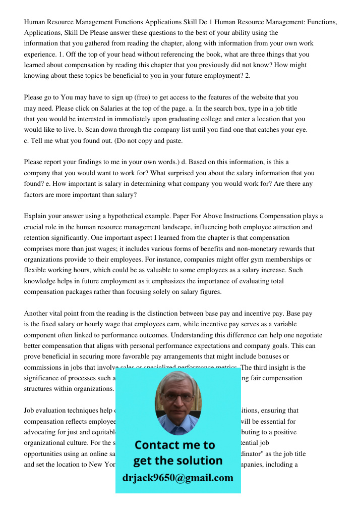 Please answer these questions to the best of your ability using the information that you gathered from reading the chapter, along with information from your own