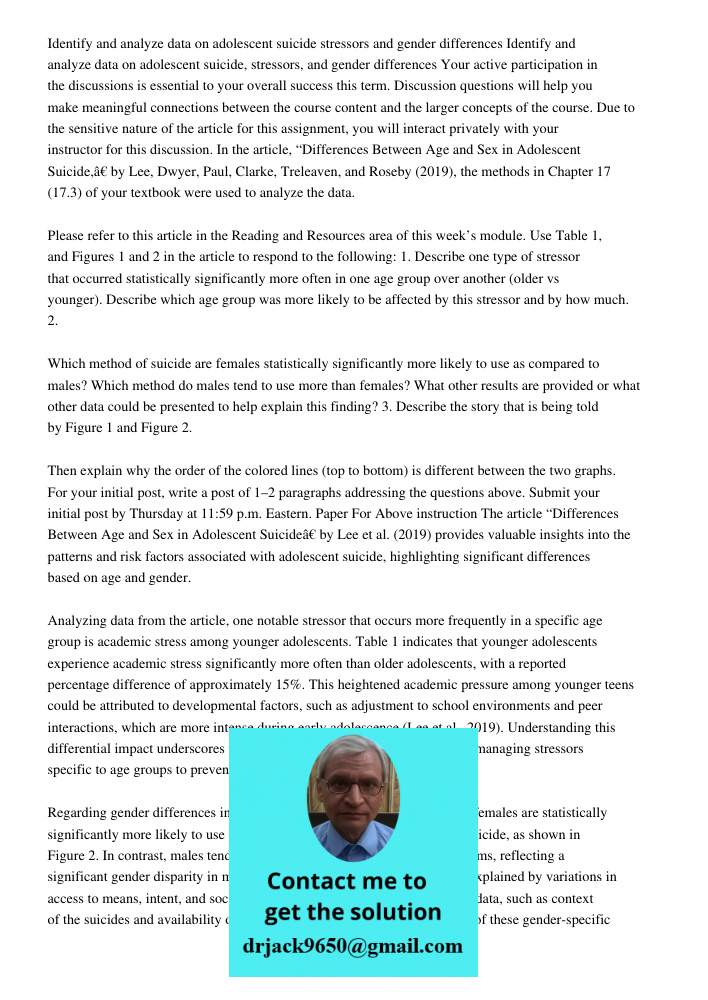 Your active participation in the discussions is essential to your overall success this term. Discussion questions will help you make meaningful connections betw