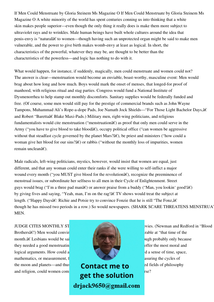 A white minority of the world has spent centuries conning us into thinking that a white skin makes people superior—even though the only thing it really does is 