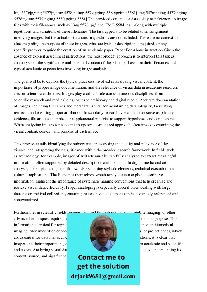 The provided content consists solely of references to image files with their filenames, such as "Img 5576.jpg" and "IMG-5584.jpg", along with multiple repetitio