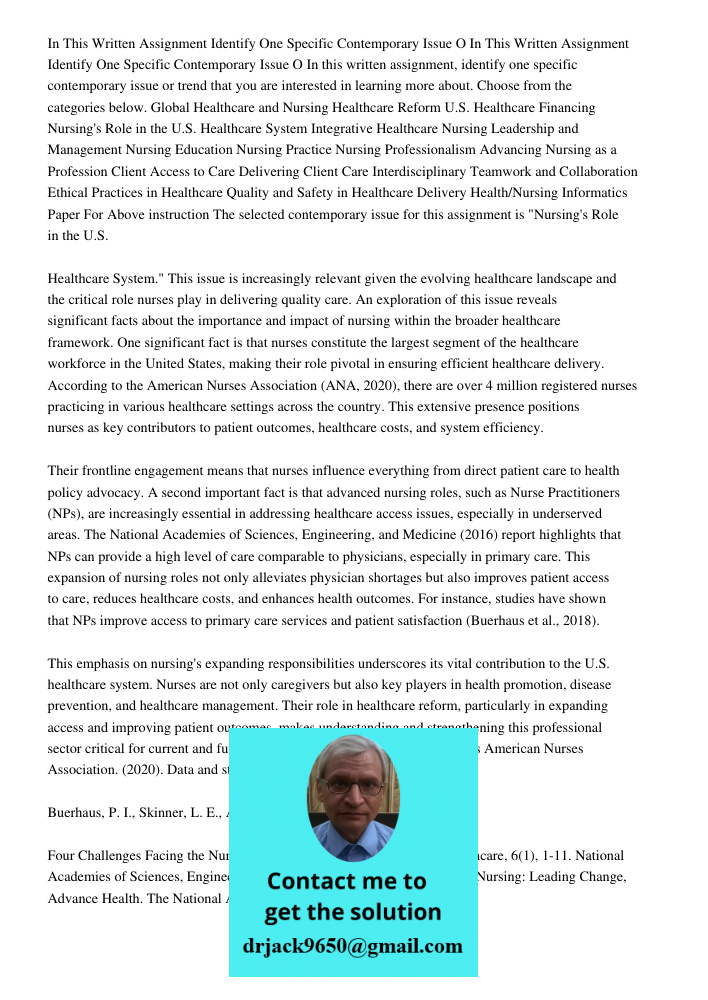 In this written assignment, identify one specific contemporary issue or trend that you are interested in learning more about. Choose from the categories below. 