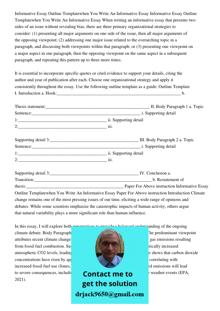 When writing an informative essay that presents two sides of an issue without revealing bias, there are three primary organizational strategies to consider: (1)