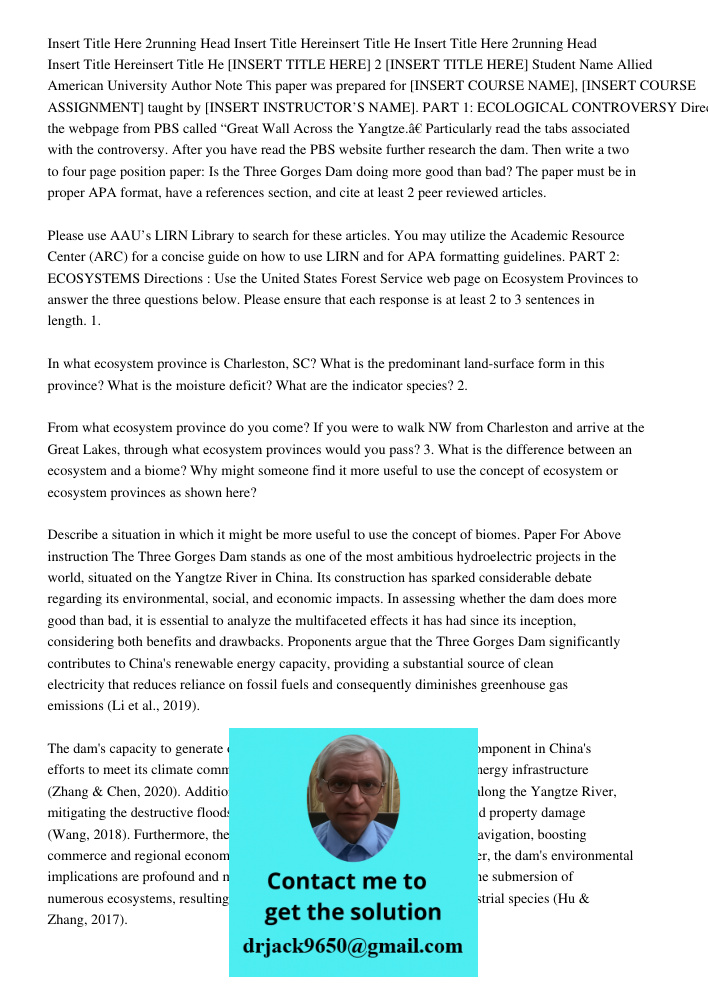 [INSERT TITLE HERE] 2 [INSERT TITLE HERE] Student Name Allied American University Author Note This paper was prepared for [INSERT COURSE NAME], [INSERT COURSE A